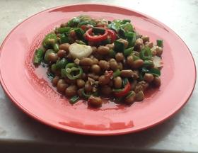 南方女子的留言 纳豆炒辣椒